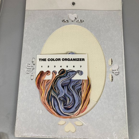 JCA Love Notes Boy Duck Counted Cross Stitch Kit - Picture 5 of 5